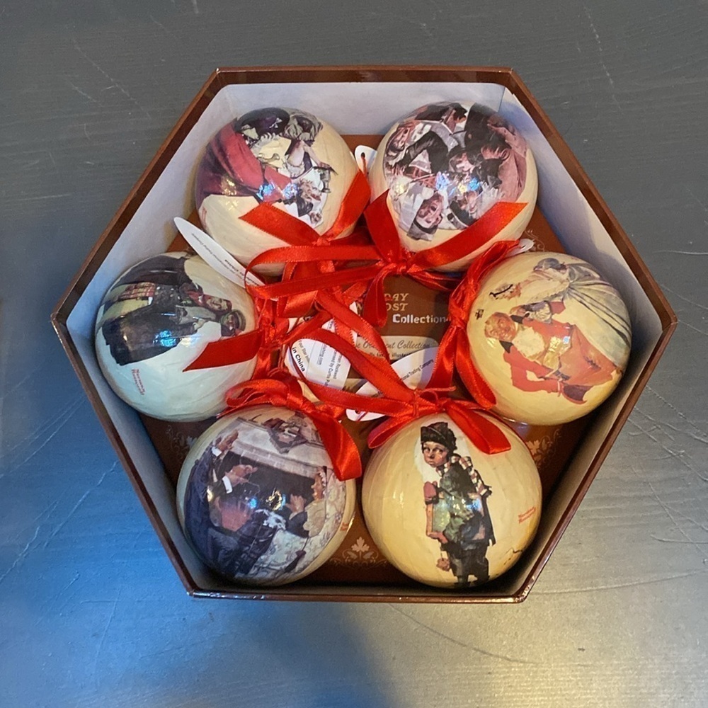 Vintage Norman Rockwelll ornaments - Picture 2 of 14